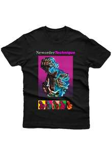 Herren Damen 2026 Musikfestival T-Shirt Sommer Juni Party Grafikdruck Lässiges Sportliches Oberteil Damen Sommer T-Shirts  Sportliches Oberteil HDI5 - Schwarz - Übersicht 1