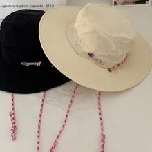 1pc New Thin Breathable Sun Protection Bucket Hat For Women, Summer Outdoor Sunshade Hiking Hat, UV Protection Sun Hat - Multicolor - View 4