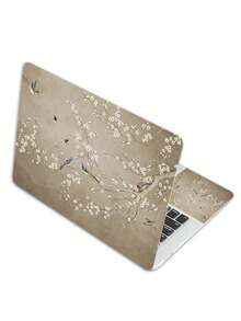 Miếng dán laptop 15-15.6 inch họa tiết hoa thẩm mỹ, nhiều mẫu hoa mộc lan & mặt trăng phương Đông, nhãn dán vinyl chống nước có thể tháo rời, không để lại vết keo - Xem 13