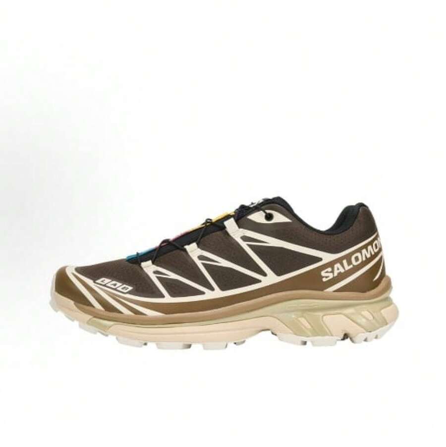 SALOMON XT-6 RECUT Low-Cut Trekking And Running Shoes, Unisex, Mars Brown Color - 473058 - 查看 1