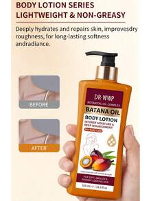 Batana Oil Body Lotion 500ml, Home Package Botanical Oil Complex Deeply Nourishment & Moisturize Soften & Smooth Skin Body Skincare - Batana - View 8