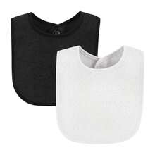Hudson Baby Unisex BabyDrooler Bib with Waterproof Lining - Borgoña rosado - Ver 6