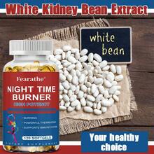 Nighttime Fat Burner - High Potency Formula With White Kidney Bean And Green Coffee Bean - Metabolism Support - 120 Softgels - 1 bottle - View 5