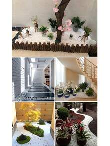 室內植物用白色鵝卵石，裝飾性白色石頭，適用於植物花瓶、魚缸、花園、園藝石、植栽盆、花園插樁裝飾、花園裝飾品、居家景觀裝飾、秋季居家裝飾、聖誕裝飾 - 白色鵝卵石 - 查看 10