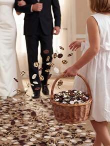 100片絲綢玫瑰花瓣 豹紋白色與棕色人造花瓣，適用於婚禮花童籃、走道撒花、豹紋風格餐桌中心裝飾、新娘派對、浪漫夜晚佈置 - 豹紋 - 查看 5