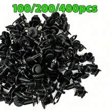 100/200/400pcs Universal 6 Sizes Plastic Fastener Clips Push Rivets For Car Body Bumper Door, Suitable For Cars, Trucks, SUVs - A - View 3
