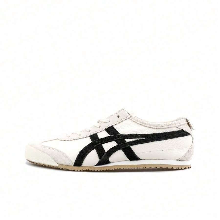 Onitsuka Tiger Scarpe Casual Basse MEXICO 66 NERO Unisex - T Rendy, Versatili, Ammortizzanti, Durevoli, Traspiranti, Sostenenti, Bilanciate, Leggere - 1183B391-200 - 查看 1