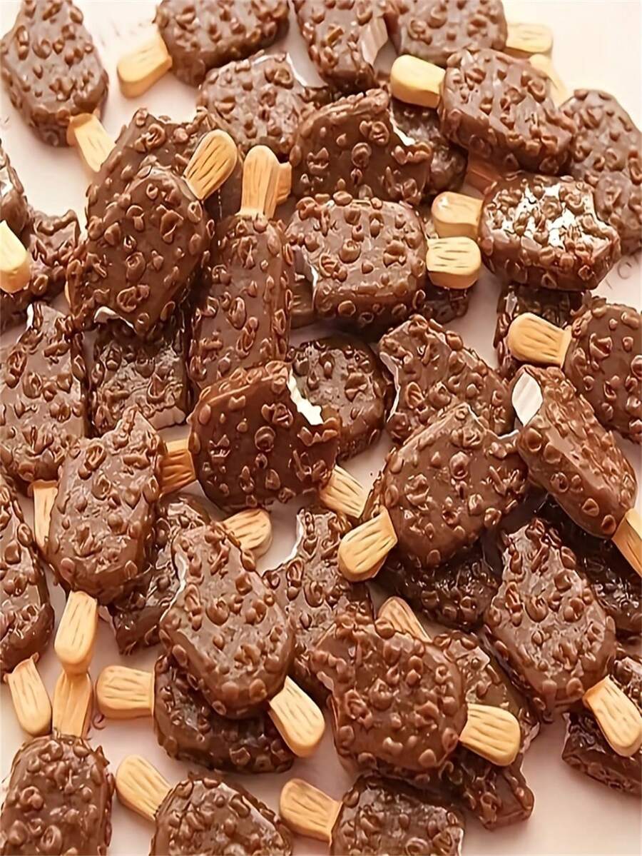 8pcs/20pcs,Handmade Miniature Resin, Realistic Asian Miniature Models, Suitable For Scene Decoration, Themed Decorations, And Table Setting. Handmade Resin Set. - B - View 1