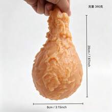 Juguete antiestrés gigante de silicona con forma de pata de pollo, juguete de apretar de rebote lento - Multicolor - Ver 4