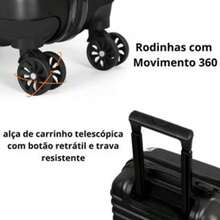 Premium Hard-Board Suitcase | 360° Wheels | Stylish And Durable | Security Lock - Bege escuro - 查看 6