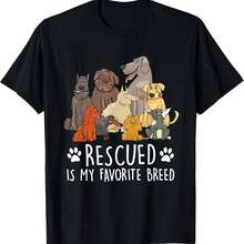 Unisex Adult T-Shirt Funny Dog Design For Men And Women With Humorous Saying - Black - View 1