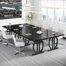 Tribesigns Tavoli da pranzo - nero - Visualizzare 11