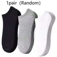 30/15/10/5/3/1 Pares de Calcetines Minimalistas de unicolor de Corte Bajo para Hombres, Transpirables y Absorbentes de Humedad, Calcetines Invisibles, Adecuados para Todas las Estaciones - Multicolor - Ver 14