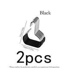 4pcs/3pcs/2pcs/1pc Upgraded Thick & Sturdy Wardrobe Hat Organizer Holder, Dorm Closet Mounted Hat Rack, Multi-Functional Hat Display Stand, Black/White Universal Auxiliary Hook, Suitable For Baseball Caps, Simple & Fashion Towel Rack, Wall Decor For Bedroom, Clothes Hanger, Hook, Organization And Storage, Key Rack, Key Hook, Adhesive Hook, Door Mounted Clothes Rack, Bedroom Room Decor, Kitchen Accessories - Multicolor - View 15