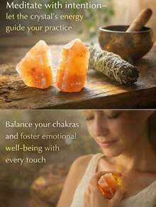 QYDCX Natural Gemstone Apple Glow Crystal Raw Stone And Healing Stones, Suitable For Meditation And DIY Raw Stones And Crystals - Green - View 7