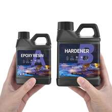 500ml/1000ml Professional AB Epoxy Resin Kit, 1:1 Ratio, Transparent Crystal Clear, Suitable For Art Casting, Jewelry Coating, Coasters, DIY Crafts - A - View 3
