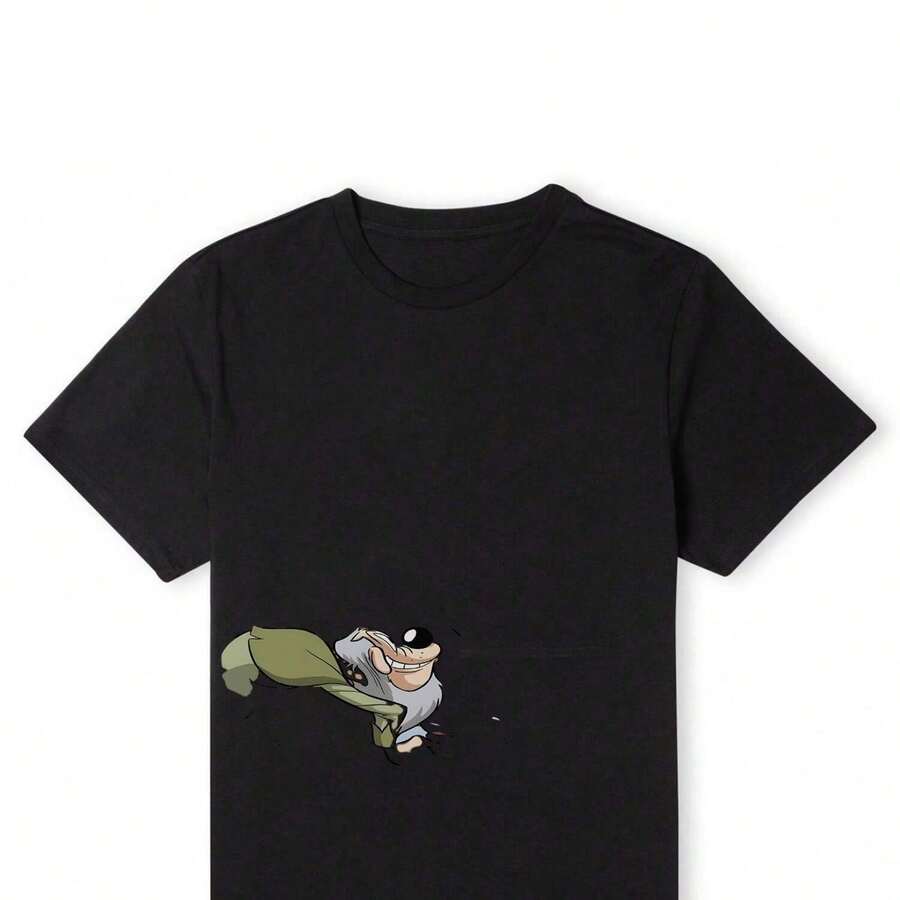 220g Pure Cotton T Shirt Casual Comfortable Soft Breathable Graphic Print Fashion M1en WoM1en UniS1ex Top Best Seller T1rending Hot S1ALE Online Store Popular Choice 202300001 - 黑色 - 查看 1