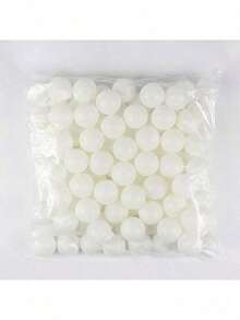 5/10/20/50pcs 40mm Matte Ping Pong Balls, PP Material, Anti-Rust, Suitable For Adult Practice And Entertainment, Yellow And White - Multicolor - View 1