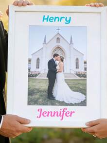 1/3/5pcs Custom Name Decal Stickers, Personalized Name Labels, Waterproof Removable Stickers, Great For Wedding Decorations, Bachelorette Party Favors, Graduation Gifts, Bridal Shower, Birthday, Bridesmaid Gift Bags, Gift Boxes, Customizable Decals. - Multicolor - View 4