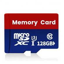 1PC TF Memory Card High Capacity 256GB, 128GB, 64GB, 32GB High-Speed SD Card Compatible With Computers, Digital Cameras, Audio Systems, Dashcams, And Smartphones - Red and Blue - View 15
