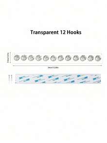 3M Acrylic Necklace Holder Wall Mount, Clear Jewelry Organizer For Necklaces, Bracelet & Earrings, No Drill Or Screw Installation, Adhesive Hanging Jewelry Rack, 3 Size Options For Bedroom, Vanity, Closet, Bathroom - View 12