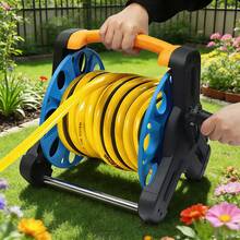 Portable Garden Hose Holder, Handheld Water Hose Storage Organizer Rack, Tangle-Free Hose Storage For Yard, Lawn, Patio & Outdoor Garden - A - View 8
