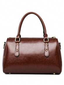 High Quality PU Leather Purses Handbags For Women Luxury Designer Shoulder Crossbody Bag 2026 New Ladies Messenger Bags - Brown - View 6