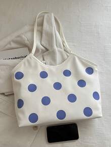 Bolso de mano de gran capacidad para mujer, nuevo bolso tote de hombro versátil y de moda para ir al trabajo - Multicolor - Ver 3