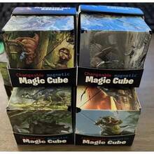 New Magic Cube: Geometric Variable Magnetic 3D Flip Puzzle Cube, Stress Relief And Relaxation - Mây lành - Xem 5