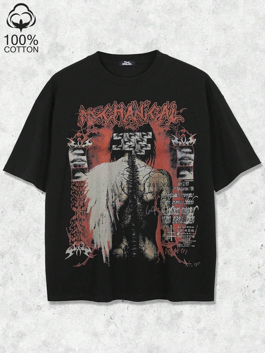 Men T-Shirts - Black - View 1