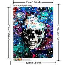 Kit de peinture de diamant 5D DIY, ensemble d'art de diamant adapté aux débutants, décoration murale de maison en diamant rond complet, cadeau d'anniversaire de vacances, œuvre d'art exquise, œuvre d'art exquise anti-stress, kit de peinture de diamant - diamant rond - Voir 4