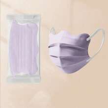 10pcs Disposable Face Masks For Women, Multi-Color, Fashionable, Breathable, UV Protection - Multicolor - View 3