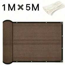 Outdoor PE Privacy Protection Screen, Thickened Windproof Sunshade Net With Reinforced Eyelets, Suitable For Yard, Garden, Balcony - Privacy Fence Screen - View 14