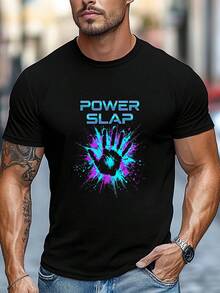 Camisetas de hombre - Negro - Ver 2