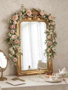 VPY 3pcs Wedding Arch Artificial Flower Arrangement Handmade Faux Flowers For Wedding Welcome Area, Stage Backdrop, Bridal Shower, Party Celebration, Photography Decor, Vintage Bohemian Style, Suitable For Young Couples, Influencers, Event Planners, Wedding Welcome Area Decoration, Wedding Reception Area Embellishment, Church Wedding Ceremony, Party Celebration Events, Random Style Shipped, Please Confirm Before Ordering - Pink Rose Vine - View 2