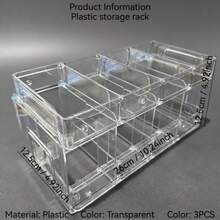 2/3/4pcs Clear PP Material Vertical Divider Bag Organizer Stackable Purse Storage Rack Anti-Deformation Dustproof Moistureproof Visible Design Easy To Clean Space Saving For Closet Wardrobe Dresser Top Handbag Classification Storage - Clear - View 9