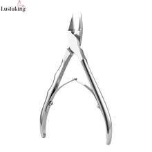 LUSLUKING 1件專業級嵌甲剪，不鏽鋼精準指甲修剪器，附彎曲夾口，適用於厚趾甲，美甲師必備 - 彩色 - 查看 5