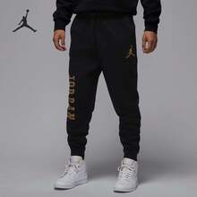 Nike Authentic JORDAN Men's Knit Sports Warm Cuffed Long Pants FD7468-011 - FD7468-011 - View 7
