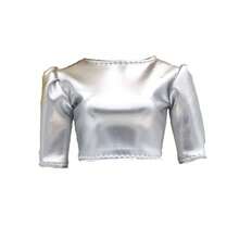 Ensemble de vêtements pour poupée 1/6, tenue pour poupée de 11,5 pouces convenant aux poupées BJD de 30 cm, poupée Babi, poupée super modèle, vêtements de poupée, veste, robe, pantalon, chapeaux, sacs, chaussures et accessoires de déguisement pour poupée - Argent - Voir 4