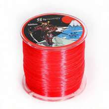 SOUGAYILANG Línea de Pesca de Nylon Monofilamento Material de Nylon Línea de Líder Para Agua Salada y Agua Dulce - Rosa - Ver 16