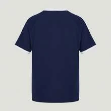 Adidas 3S TEE 純棉針織運動短袖T恤 - 寶藍色 - 查看 9