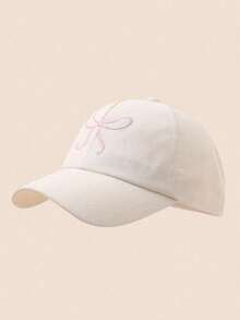 Sombrero de protección solar infantil con lazo, gorra de béisbol para niñas, sombrero de sol elegante para bebé niña, sombrero de sol de verano con parte superior semiabierta - Multicolor - Ver 37