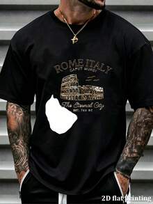 T-shirts för män - Svart - Visa 6