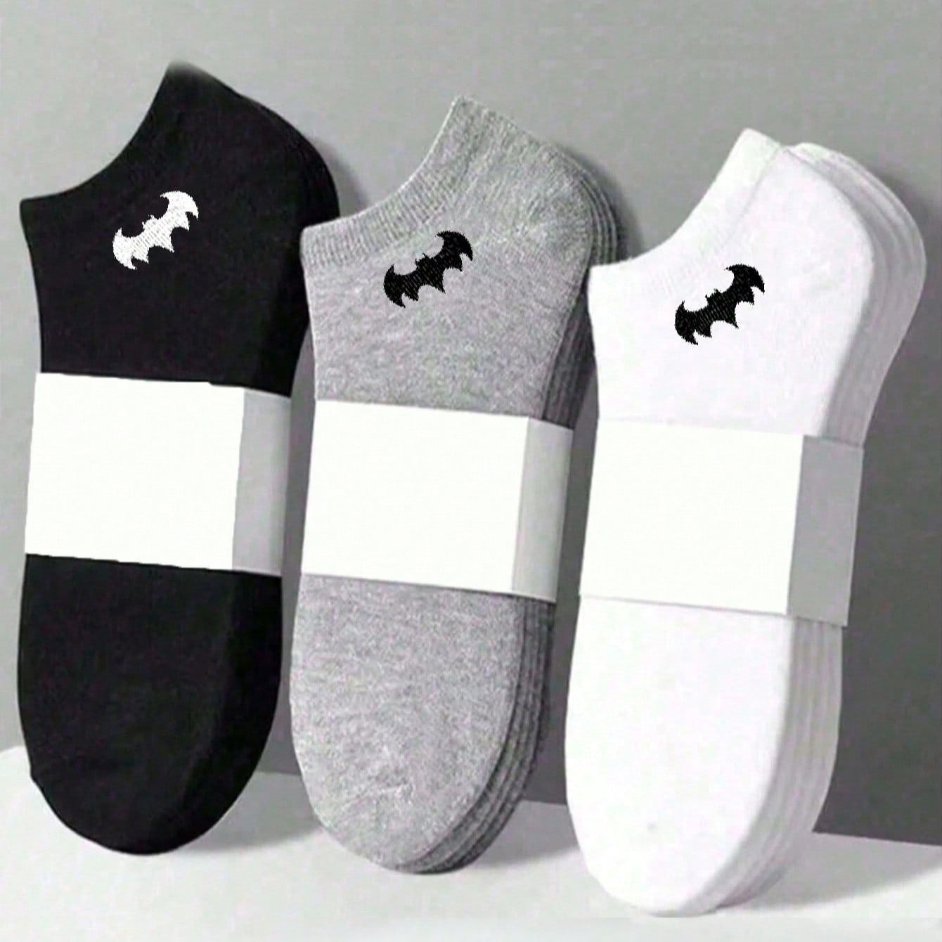 Pares de calcetines tobilleros esenciales para hombres, suaves y ligeros, versátiles calcetines de corte bajo, unisex/parejas, calcetines delgados y