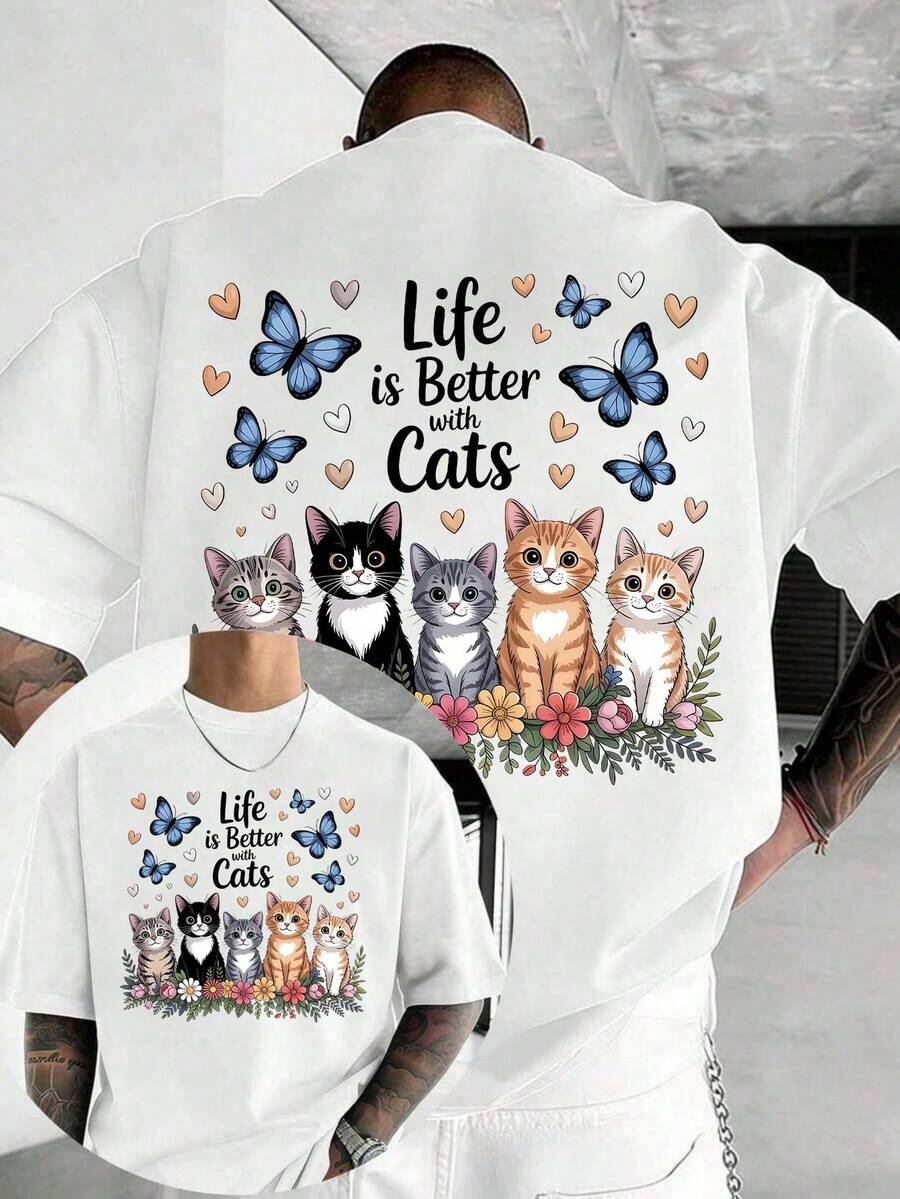 Men T-Shirts - White - View 1