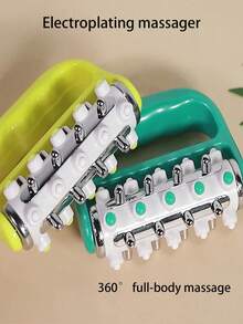 1‑Pack Fat‑Burning Massage Fascia Roller, Deep Tissue Muscle Relaxation Tool, Body & Leg Massager Fitness Equipment For Women - A - View 10
