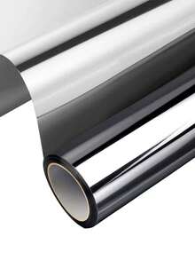 Double-Sided Silver Heat Insulation Film, Home Glass Sun Protection Film, Strong UV Blocking. Significant Shading And Cooling Effect, One-Way Transparent Design For Clear View, Easily Balancing Protection And Privacy - 1PC - View 16