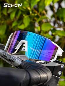 SCVCN Cycling Sports Glasses, Classic Design For Men And Women, Mountain Bike Road Bike Racing Glasses, Outdoor Golf Fishing Climbing Hiking Vacation Camping Accessories - Multicolor - View 4
