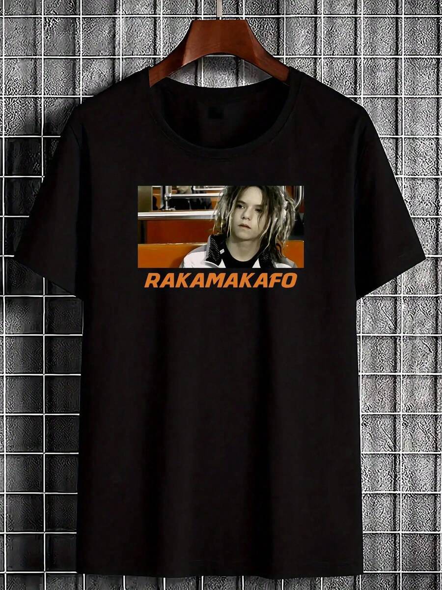 Men T-Shirts - 黑色 - 查看 1