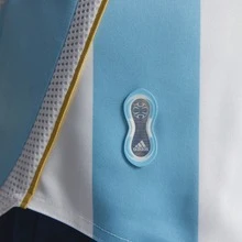 Adidas AFA H JSY 06 M Argentina 2006 Home Messi Version Retro Football Casual Culture Short Sleeve Jersey - Blue and White - View 8